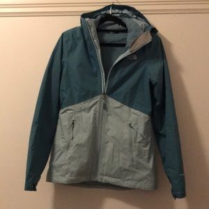 The North Face DryVent coat. Storm Blue